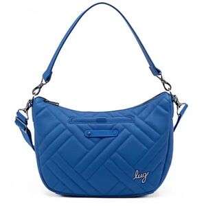 Lug Harmony Matte Luxe VL Crossbody Bag Sapphire Blue